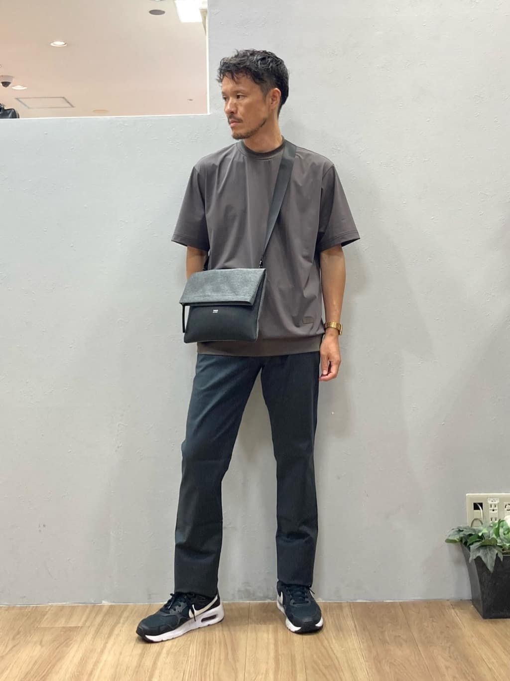 シュンさんの「TAKEO KIKUCHI｜【COOL CITY WEAR】テーラードTシャツ /接触冷感」を使ったコーディネート