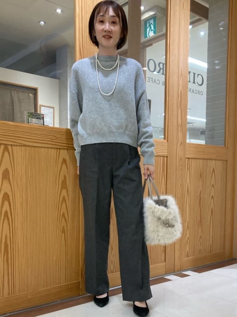ゆうさんの「UNTITLED｜【ミディ丈/軽やか】セミラグランリバー コート」を使ったコーディネート