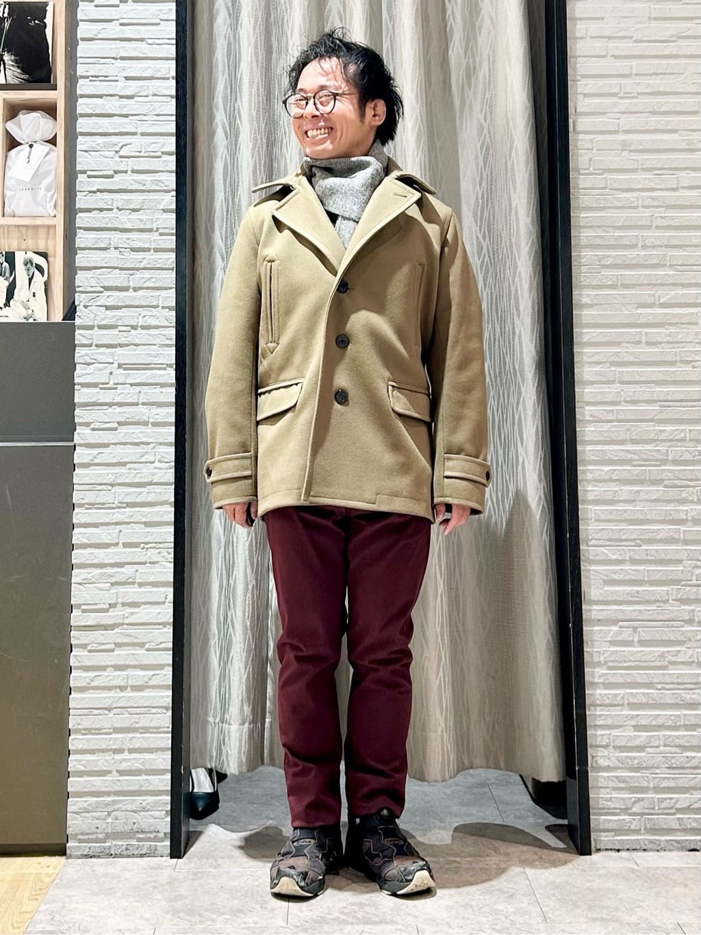KENJI Iさんの「THE SHOP TK｜ウーリックシングルPジャケット」を使ったコーディネート