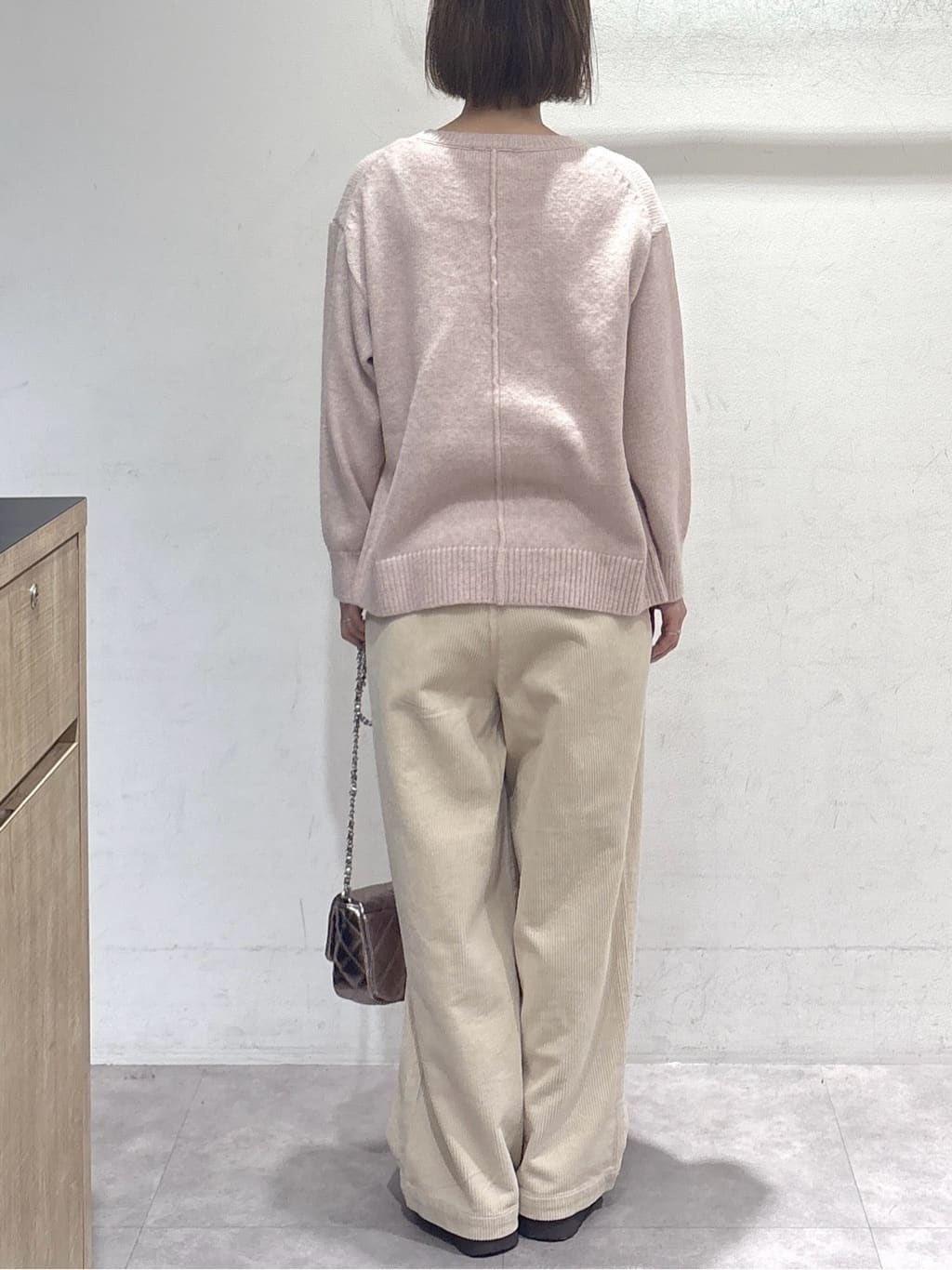 たけねぇさんの「OPAQUE.CLIP｜リラクシークルーネックニット【洗濯機OK】」を使ったコーディネート