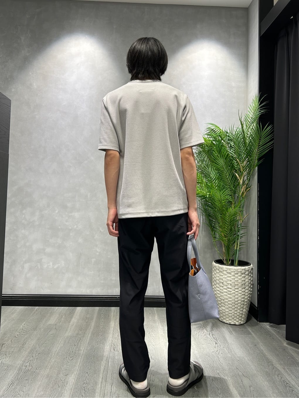 ruiさんの「TAKEO KIKUCHI｜【COOL CITY WEAR】エアートール オープンカラーシャツ /接触冷感・通気性」を使ったコーディネート