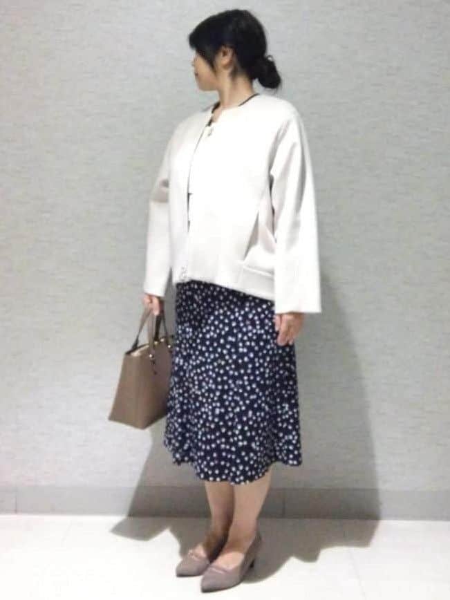 sakoさんの「Reflect｜【ゆったりシルエット】ジャージメルトンコクーンジャケット」を使ったコーディネート