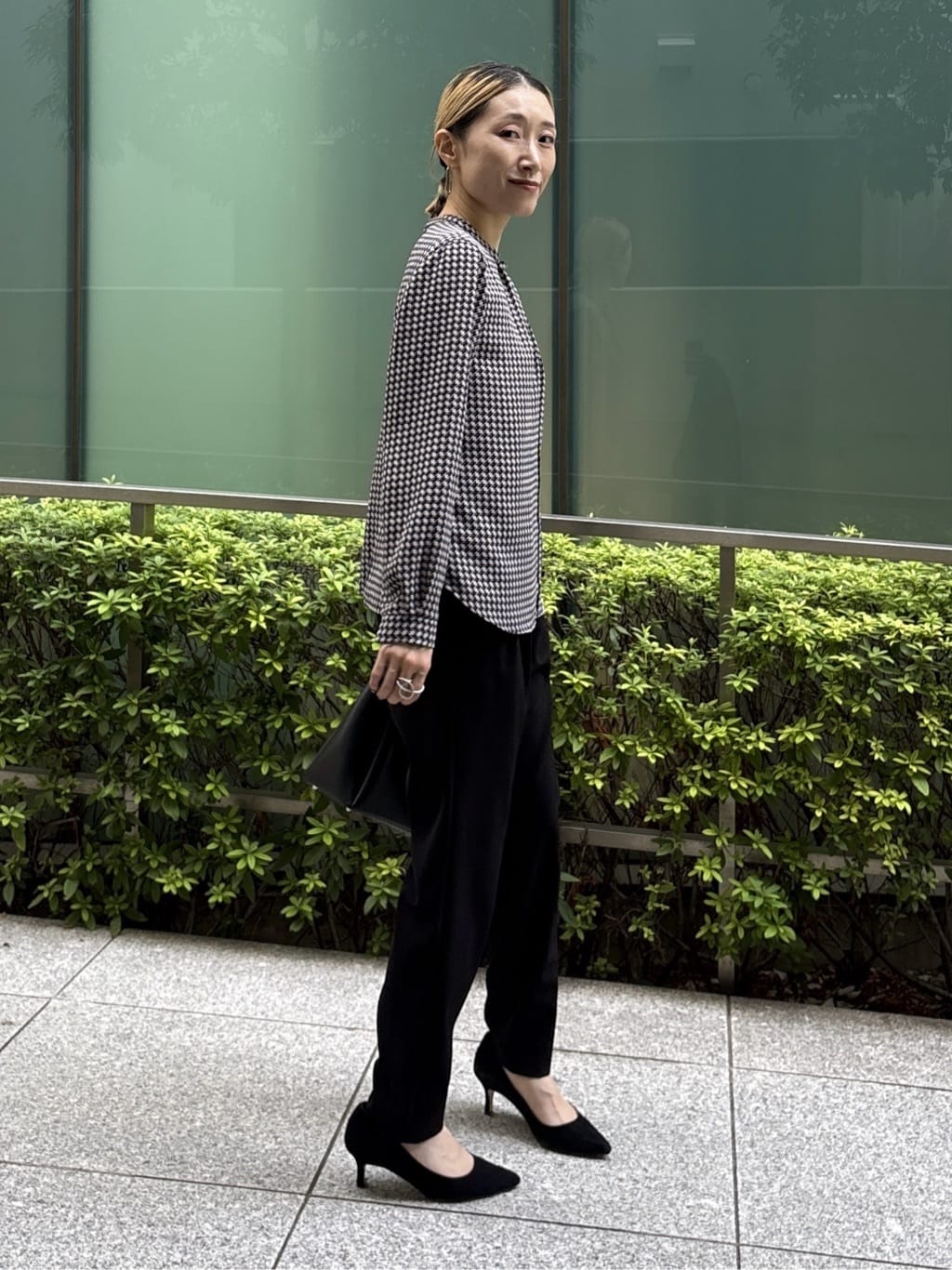 kotakiさんの「INDIVI｜【通勤／オフィス】タックジョーゼットブラウス」を使ったコーディネート