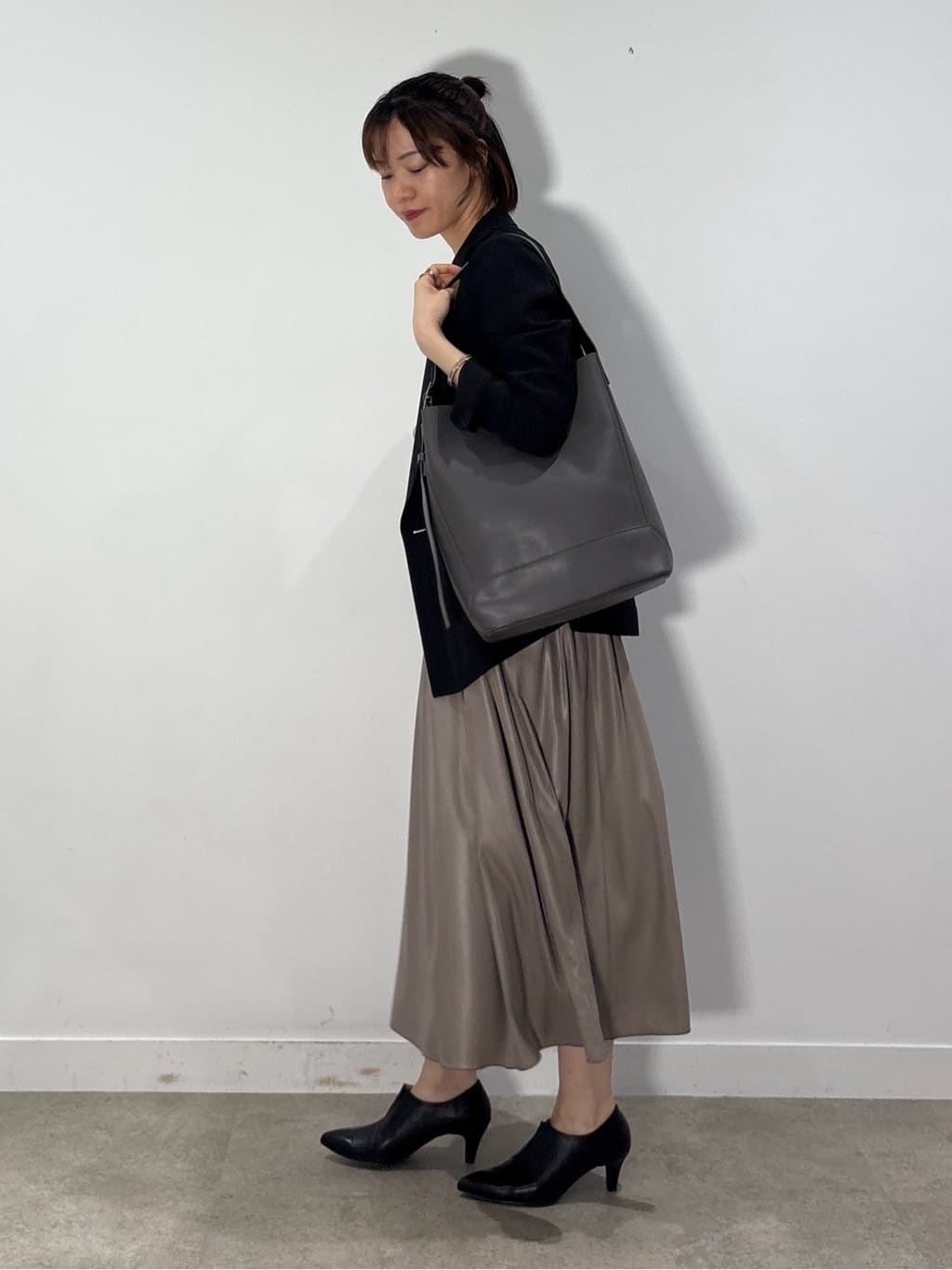kanaeさんの「INDIVI｜【軽く羽織れる！】ダブルジャケット」を使ったコーディネート