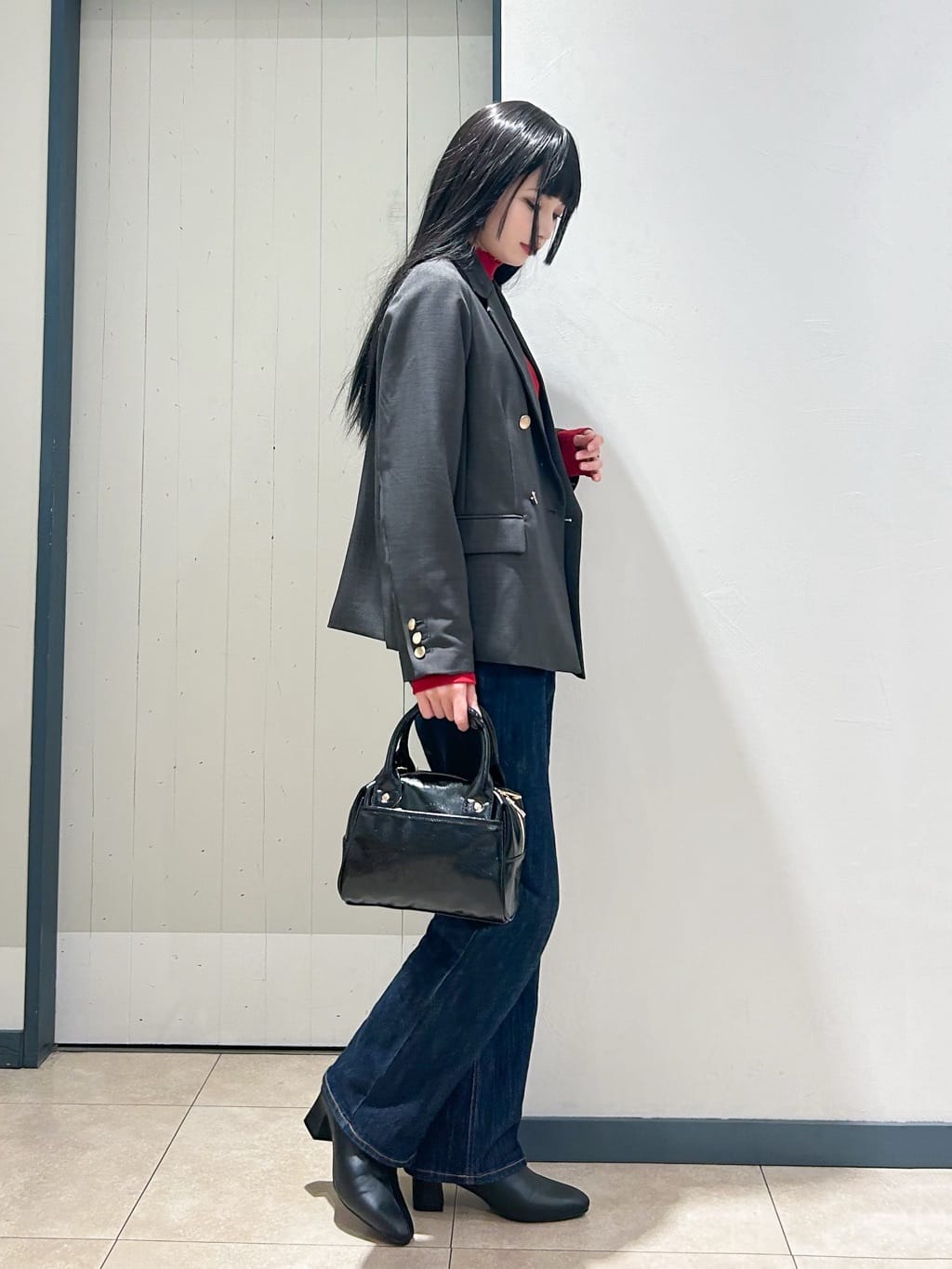 yukinoさんの「grove｜【カセット服】ダブルブレストテーラードジャケット」を使ったコーディネート