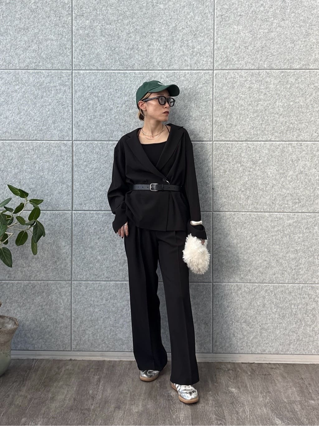 kotakiさんの「INDIVI｜Comfy SET UP｜イージーストレートワイドパンツ【セットアップ対応／通勤/カセット服】」を使ったコーディネート