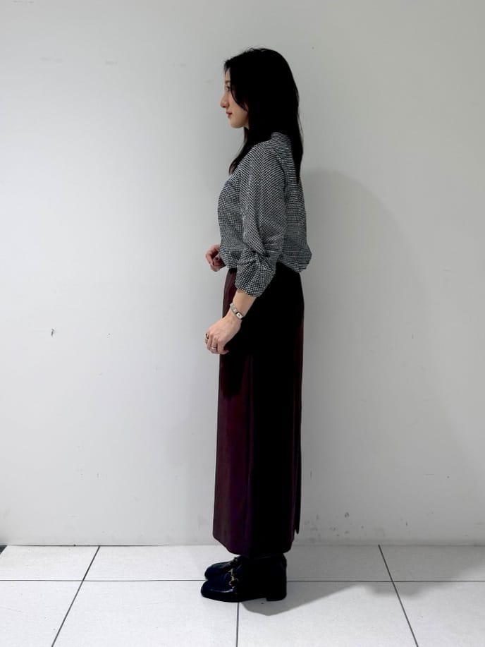 そんさんの「INDIVI｜【UVケア／吸汗速乾】スリーブデザインブラウス」を使ったコーディネート