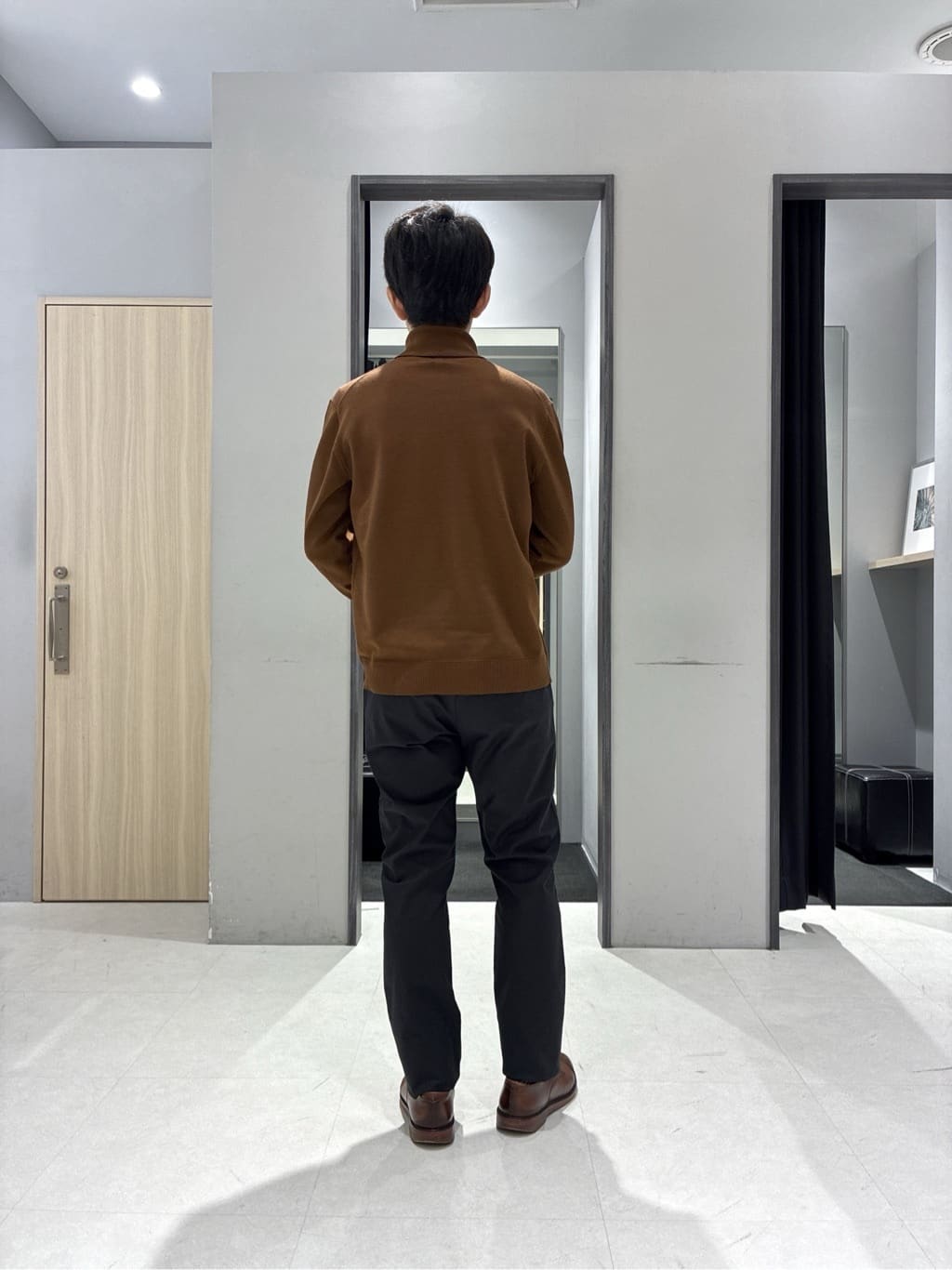 わいずみさんの「TAKEO KIKUCHI｜カラーコンビ ダウンブルゾン」を使ったコーディネート