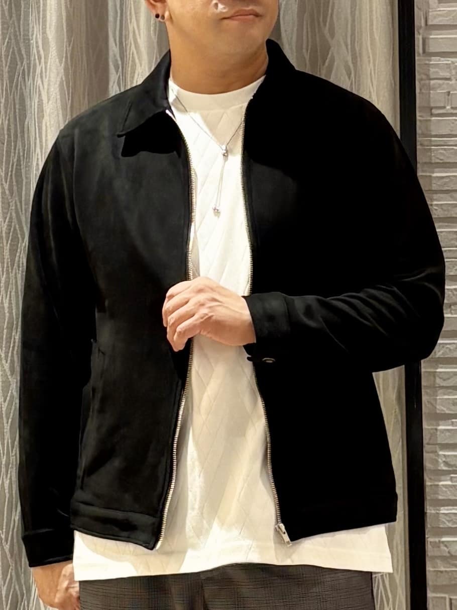 Pーyamaさんの「THE SHOP TK｜リンクスジオメトリック長袖Tシャツ【サスティナブル素材使用/洗濯機OK】」を使ったコーディネート