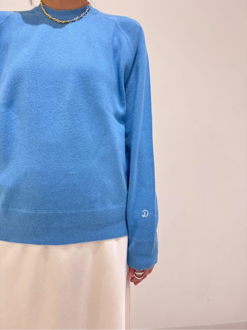 MIYAKAWAさんの「DRESSTERIOR｜◆【洗える/7色展開】ウォッシャブルコットンカシミヤニット」を使ったコーディネート