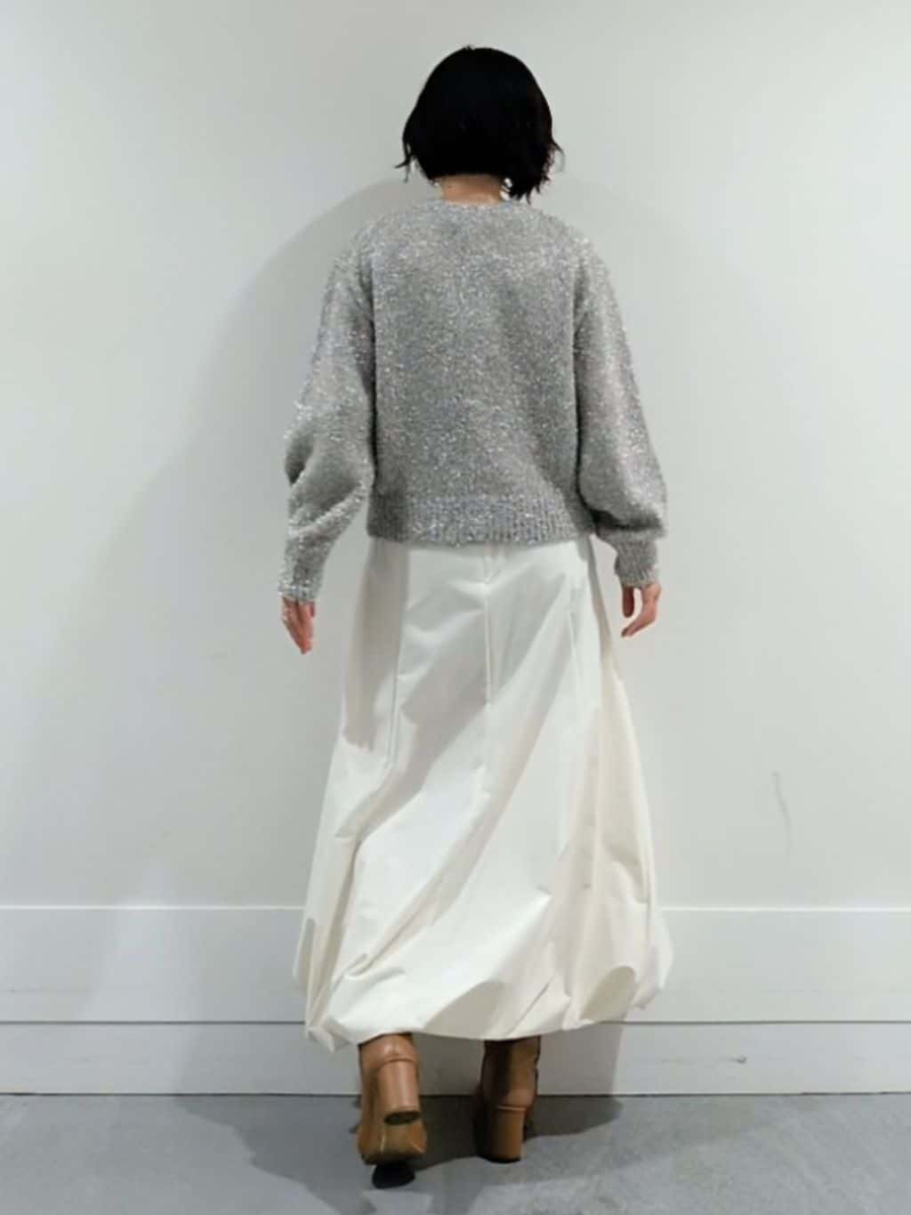 ミズタさんの「UNTITLED｜【ラメ風/着映え】ファンシーヤーン カーディガン」を使ったコーディネート