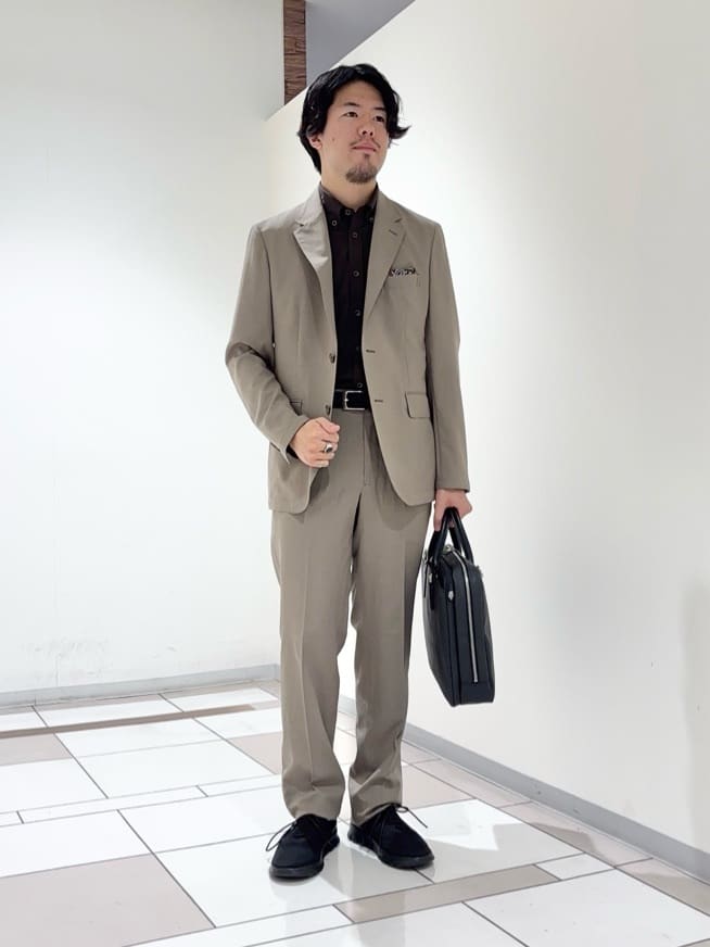 及川さんの「TAKEO KIKUCHI｜【COOL CITY WEAR】アーバンクール ジャケット /接触冷感・吸水速乾」を使ったコーディネート