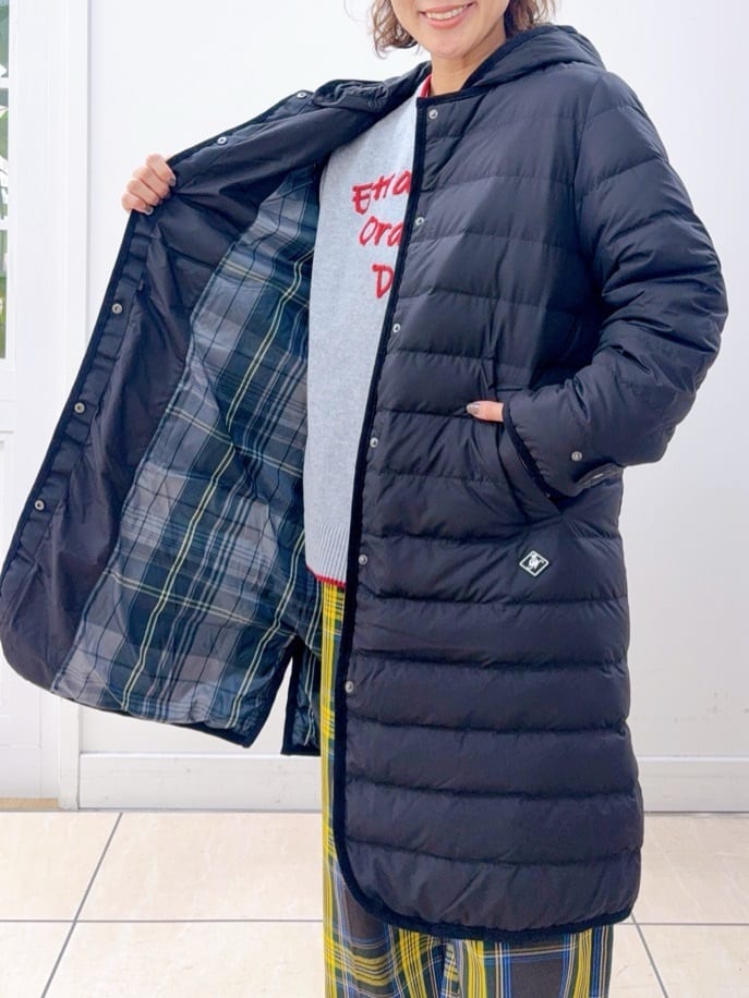 Osawaさんの「Dessin｜【撥水・2WAY】ミュラーダウンコートロング丈」を使ったコーディネート