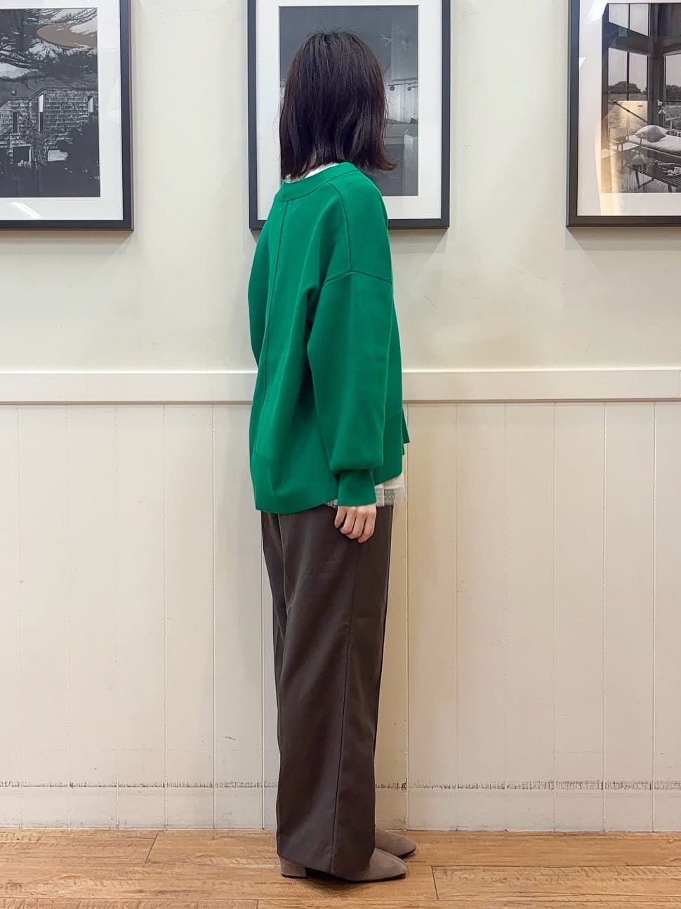 えぬさんの「SHOO･LA･RUE｜裾フリルレイヤードトップス」を使ったコーディネート