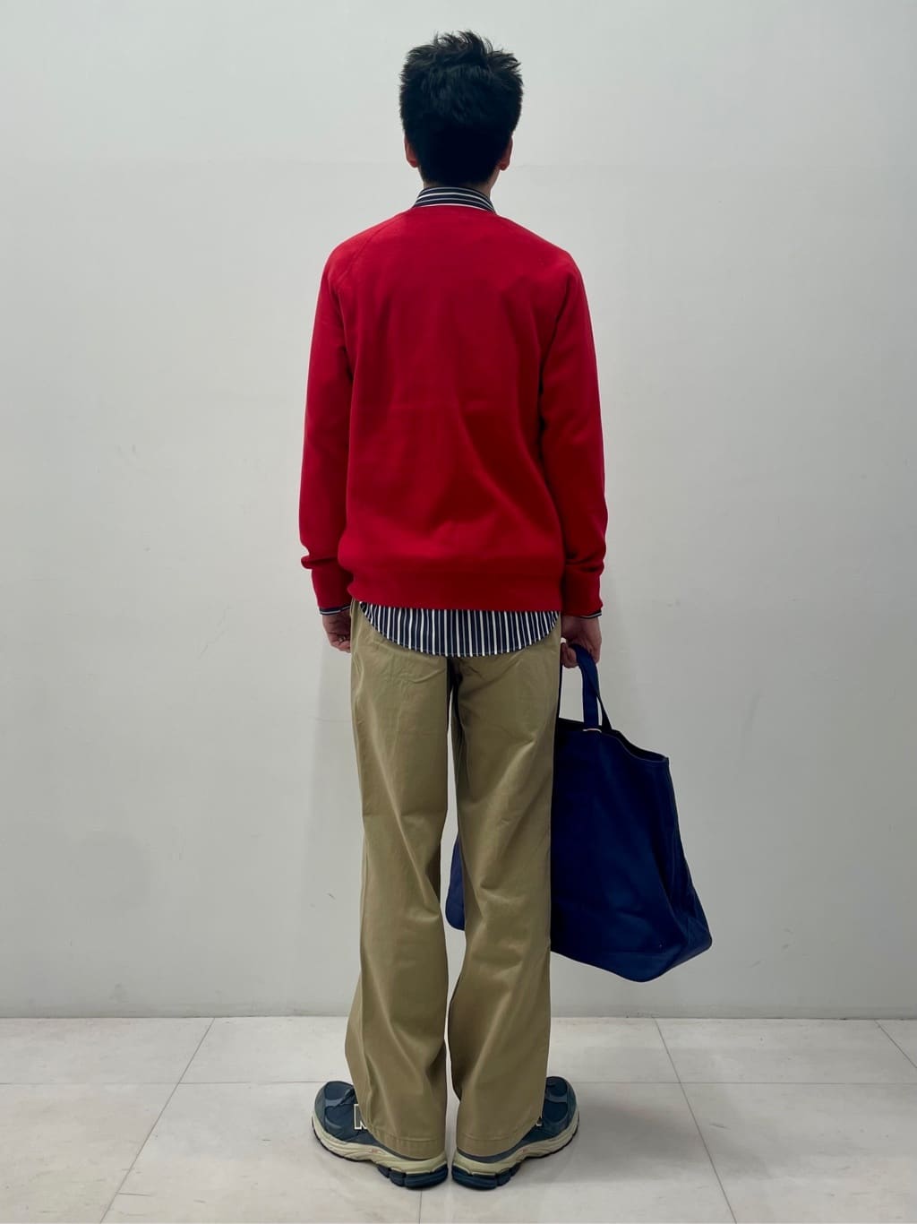 蒲谷祐太さんの「DRESSTERIOR｜◆ウォッシャブル コットンカシミヤスムースニット」を使ったコーディネート