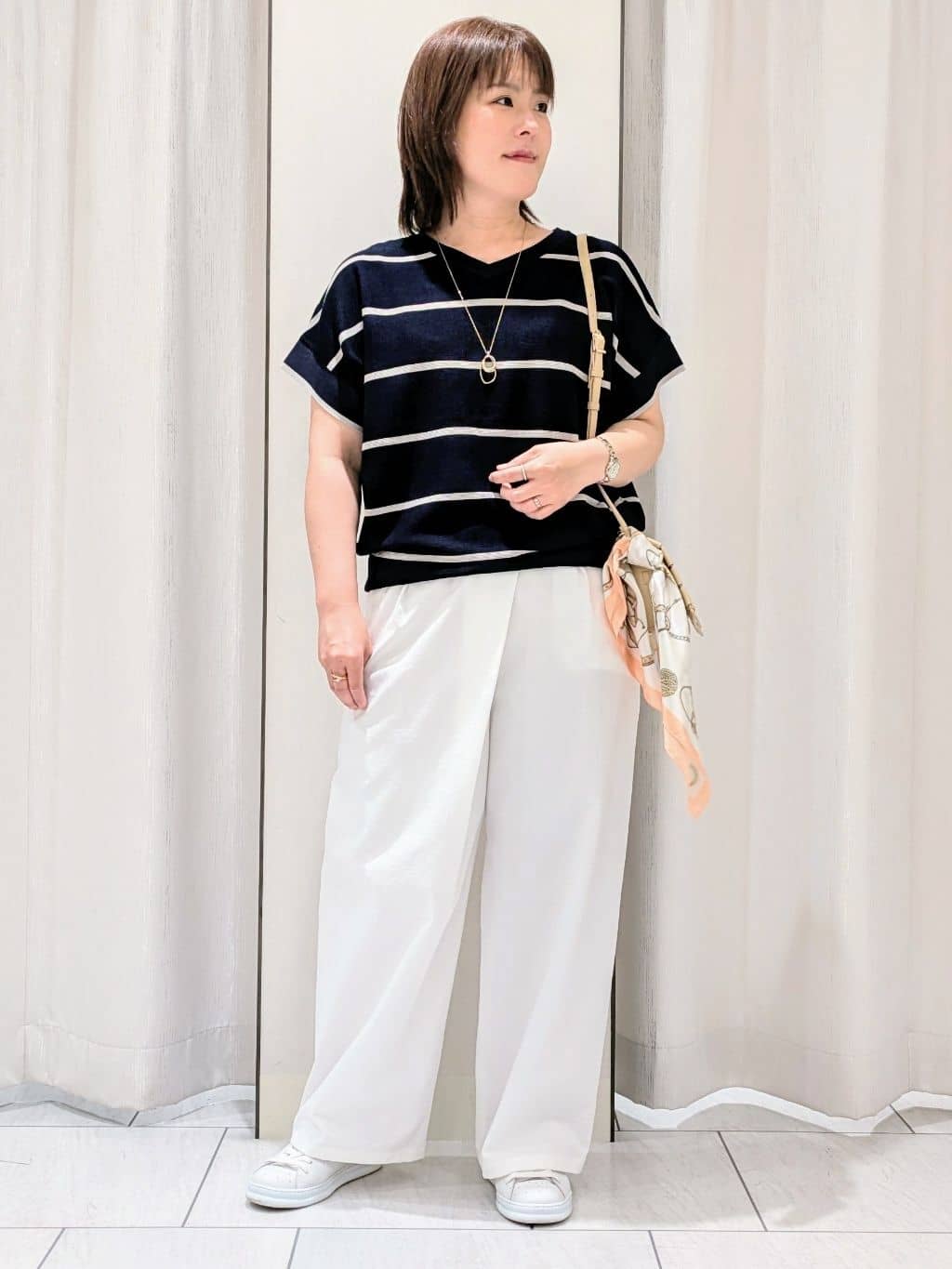 Onumaさんの「UNTITLED｜エポトリニティネックレス」を使ったコーディネート