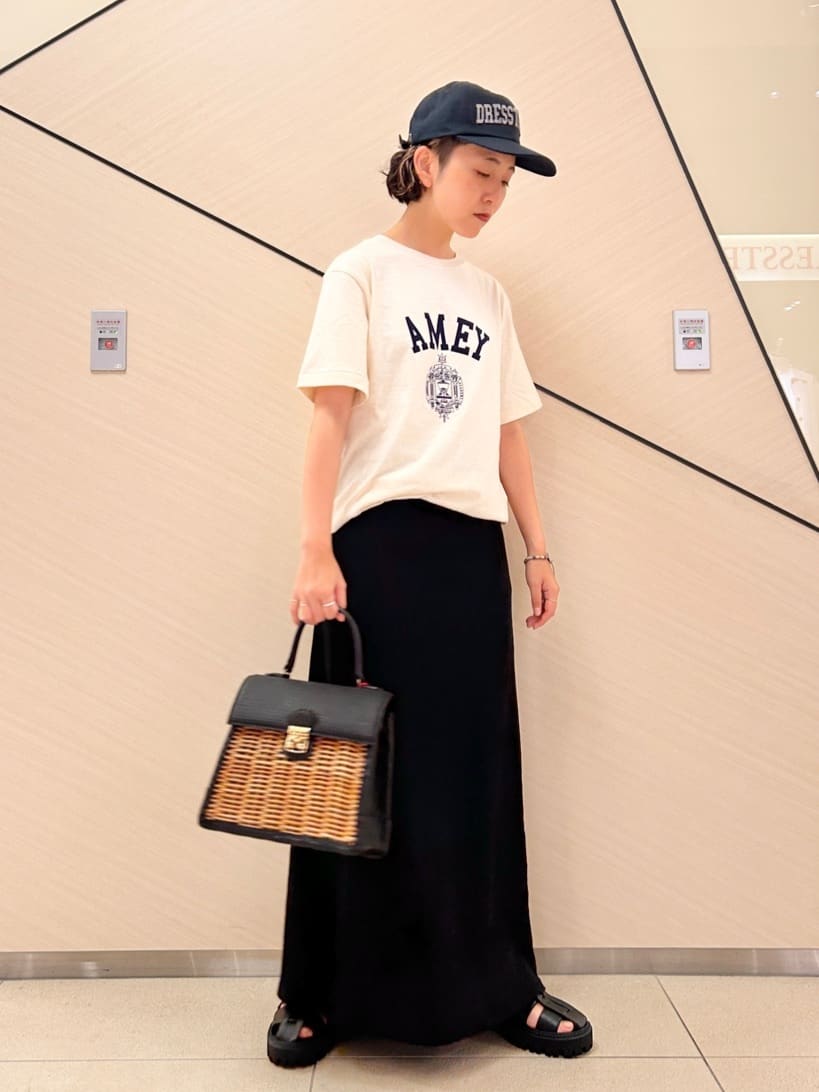 OCHIAIさんの「DRESSTERIOR｜【Safari5月号掲載】DRESSTERIORロゴキャップ」を使ったコーディネート