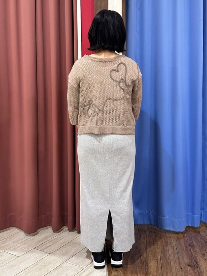 Meeさんの「SHOO･LA･RUE｜【S-LL/ひんやり/前後2WAY】シンプルだから使いやすい テレコTシャツ」を使ったコーディネート