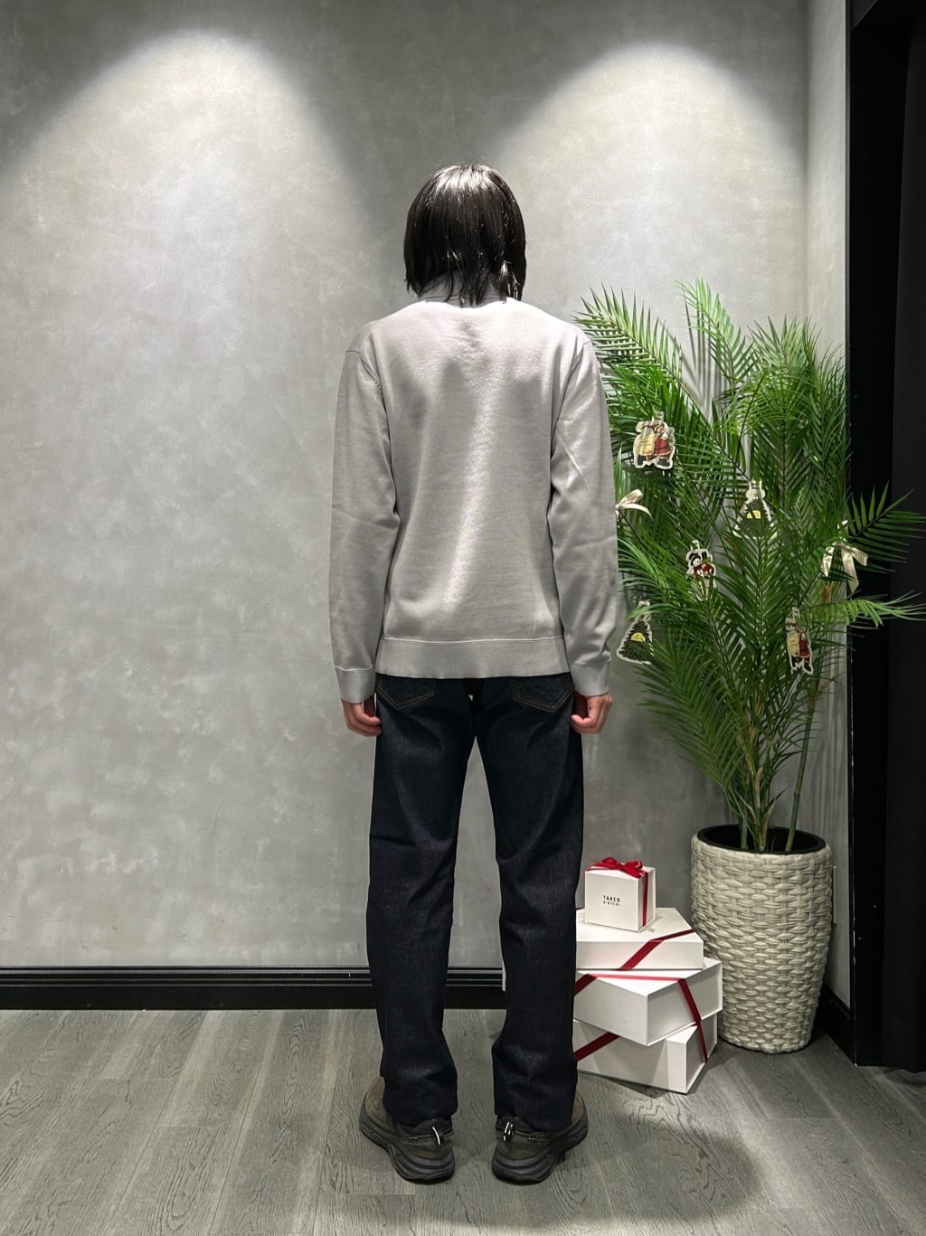 ruiさんの「TAKEO KIKUCHI｜【ウールカシミヤブレンド】ビーバー調 スタンドカラー コート」を使ったコーディネート