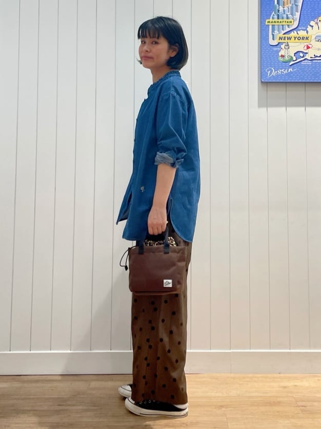 mikaさんの「Dessin｜【洗える】チュール刺繍Tシャツ」を使ったコーディネート