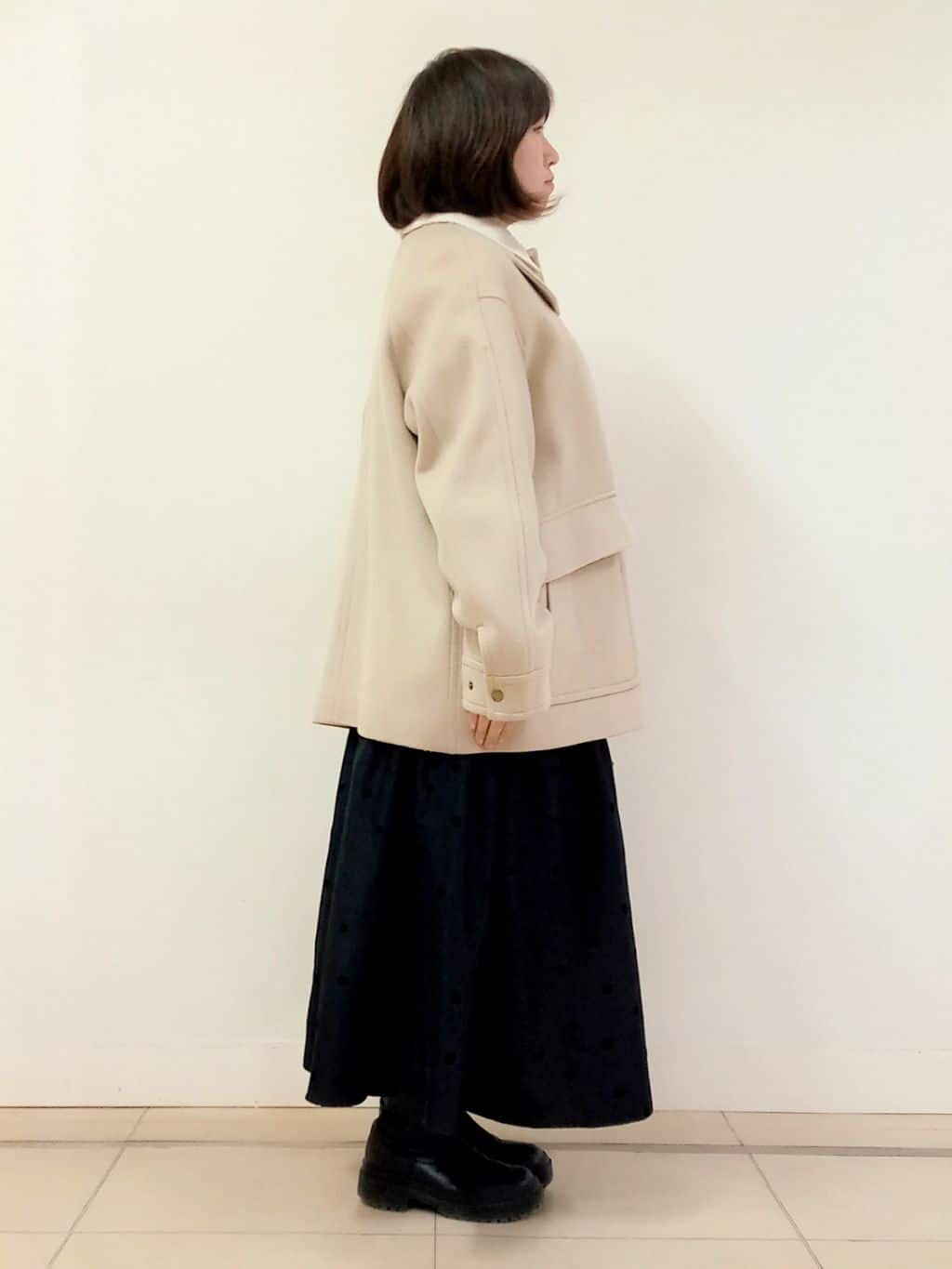 emiさんの「DRESSTERIOR｜ウールハンティングブルゾン」を使ったコーディネート