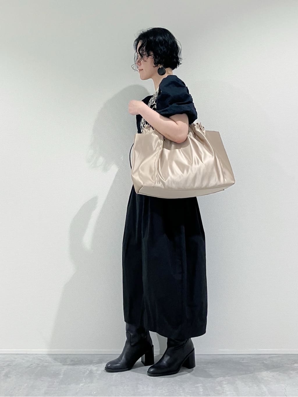 Cさんの「HIROKO HAYASHI｜LUINI SATINE（ルイーニ サティーネ）トートバッグ」を使ったコーディネート