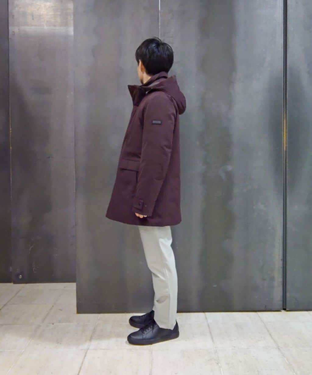 shiominさんの「TAKEO KIKUCHI｜【None Of Stress】ストレッチ ダウンブルゾン」を使ったコーディネート