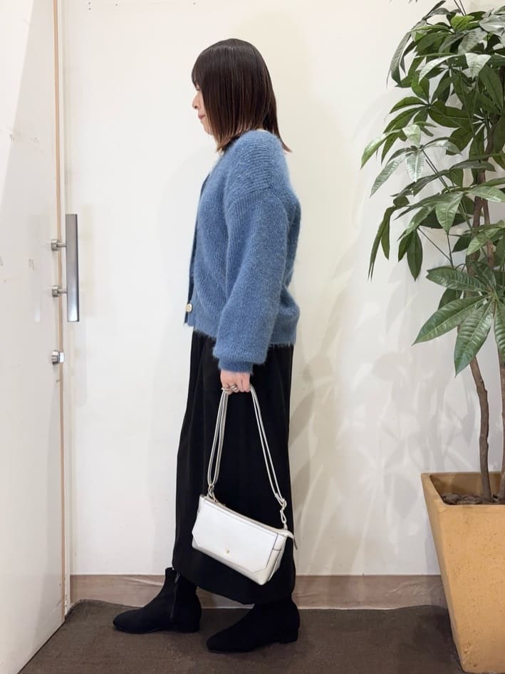 宗形さんの「SHOO･LA･RUE｜【洗える/S-LL】上品見え ベロア調シアートップス」を使ったコーディネート