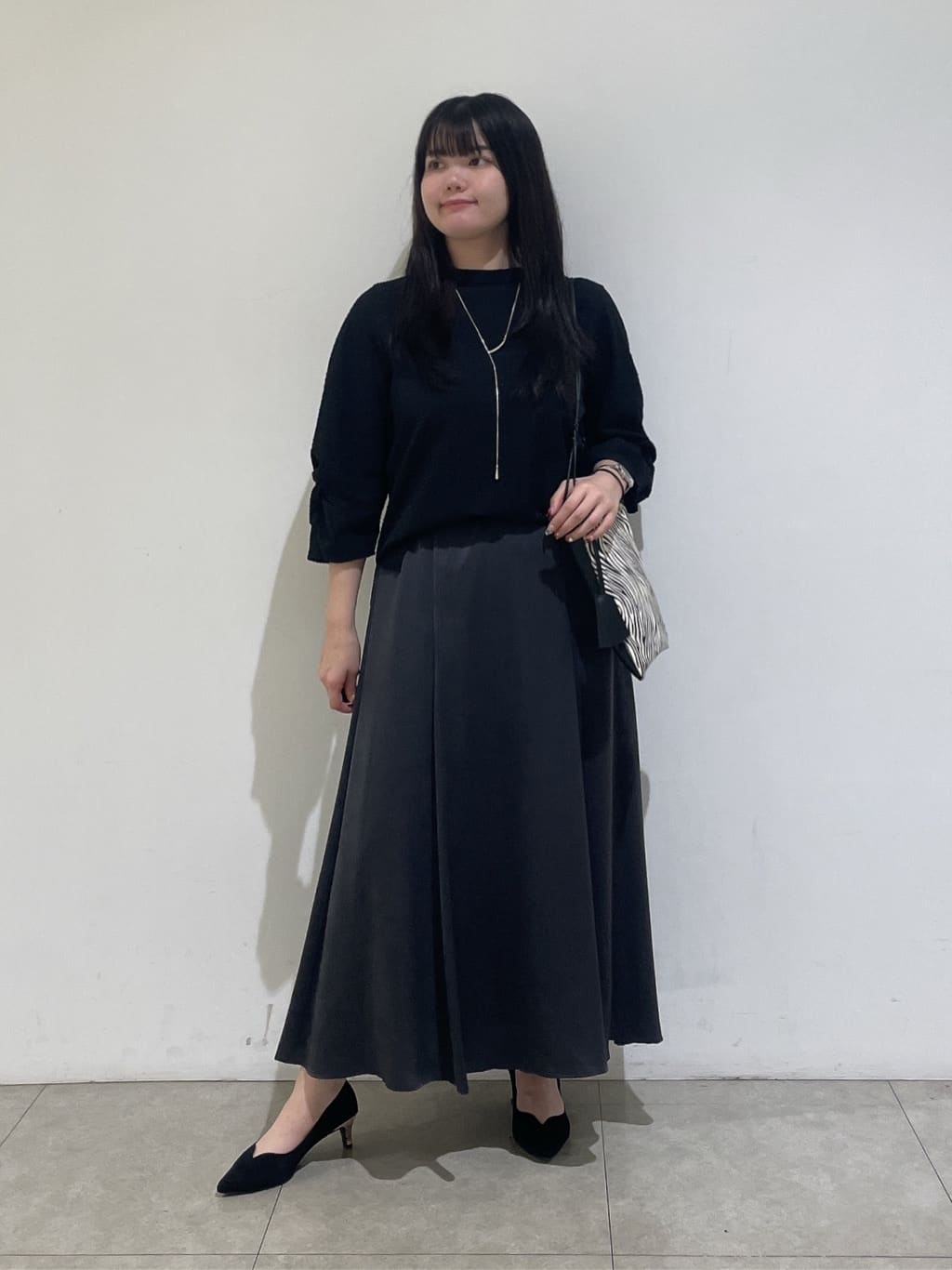 emikaさんの「INDIVI｜【UVケア／吸汗速乾】スリーブデザインブラウス」を使ったコーディネート
