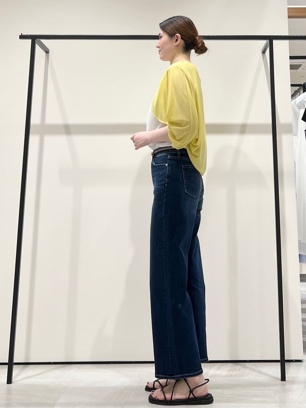 T.Kさんの「INDIVI｜【クールエアー素材／UVケア／吸汗速乾】エアリータックブラウス」を使ったコーディネート