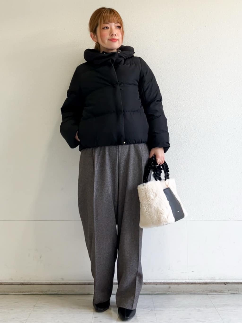 MIPPOさんの「index｜KAWADAダウンショートコート【撥水／洗濯機OK／静電気防止裏地】《XS～LL》」を使ったコーディネート
