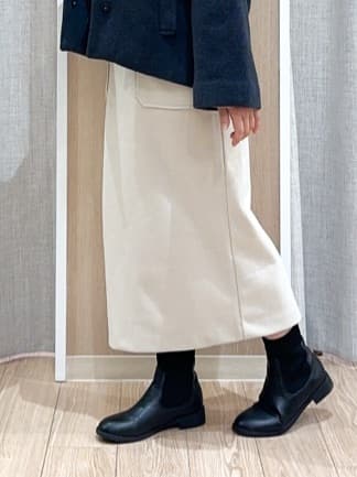 naoさんの「grove｜【ウール混】軽やかに羽織れるショートコート」を使ったコーディネート