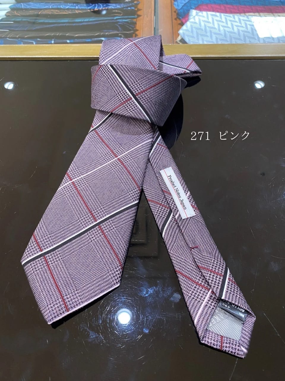 小南大和さんの「TAKEO KIKUCHI｜【Made in JAPAN】番千鳥ウィンドペン柄 ネクタイ」を使ったコーディネート