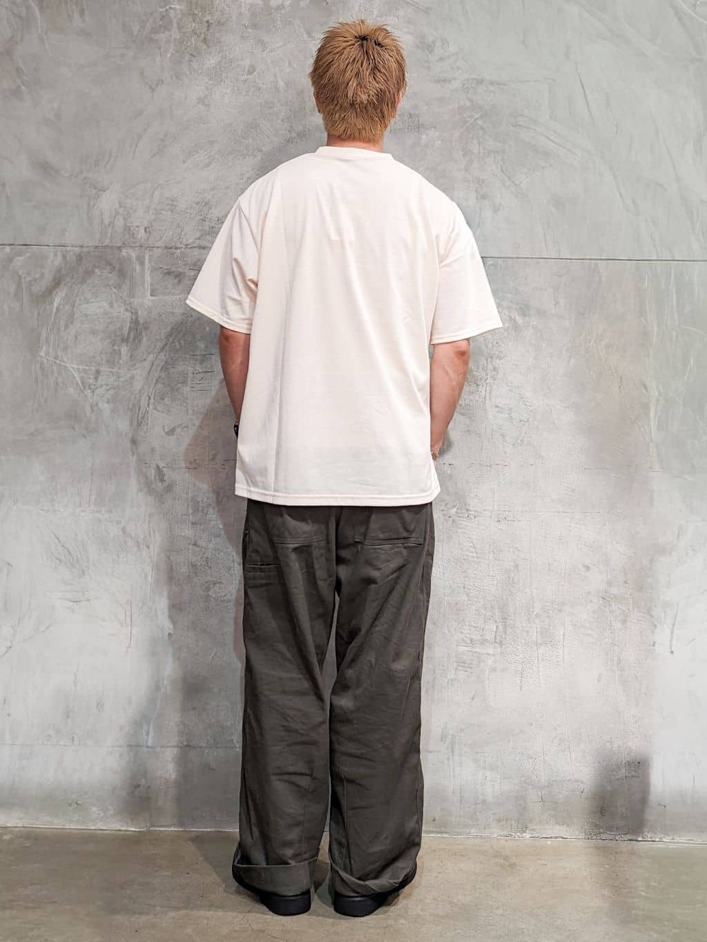 daiさんの「THE SHOP TK｜カレッジロゴ半袖Tシャツ /親子リンク/洗濯機OK」を使ったコーディネート
