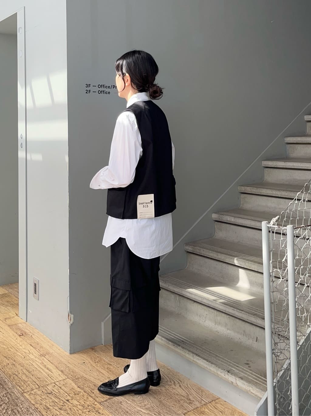 神野（jinno）さんの「TAKEO KIKUCHI｜【Sサイズ～】多ポケットユーティリティべスト」を使ったコーディネート