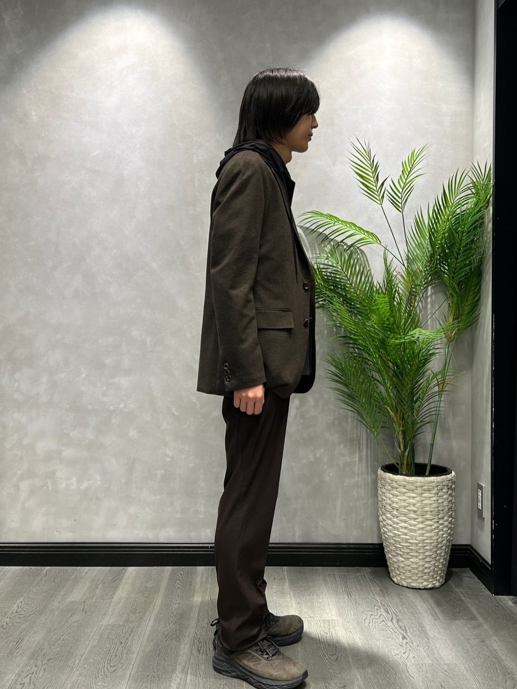 ruiさんの「TAKEO KIKUCHI｜【None Of Stress】アクティブジャージ 千鳥 ジャケット」を使ったコーディネート
