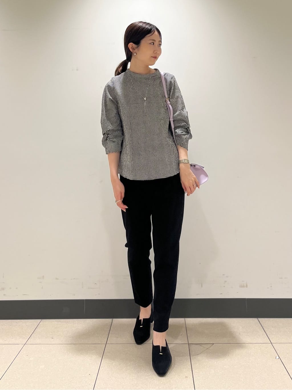 shokoさんの「INDIVI｜【UVケア／吸汗速乾】スリーブデザインブラウス」を使ったコーディネート