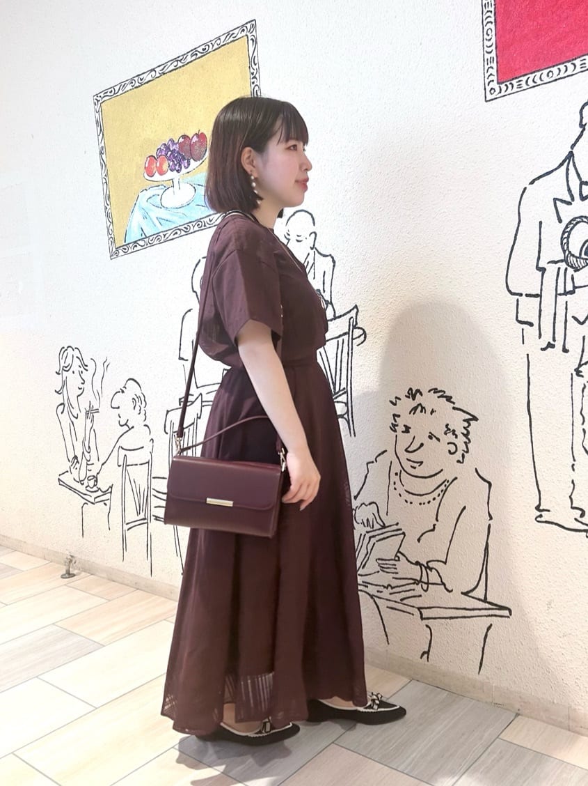 Mitsukiさんの「UNTITLED｜【セットアップ可/エレガント】シアーチェックTブラウス」を使ったコーディネート