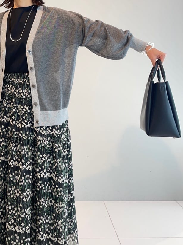 murayamaさんの「INDIVI｜【インナーとしても活躍！】シンプルTシャツ」を使ったコーディネート