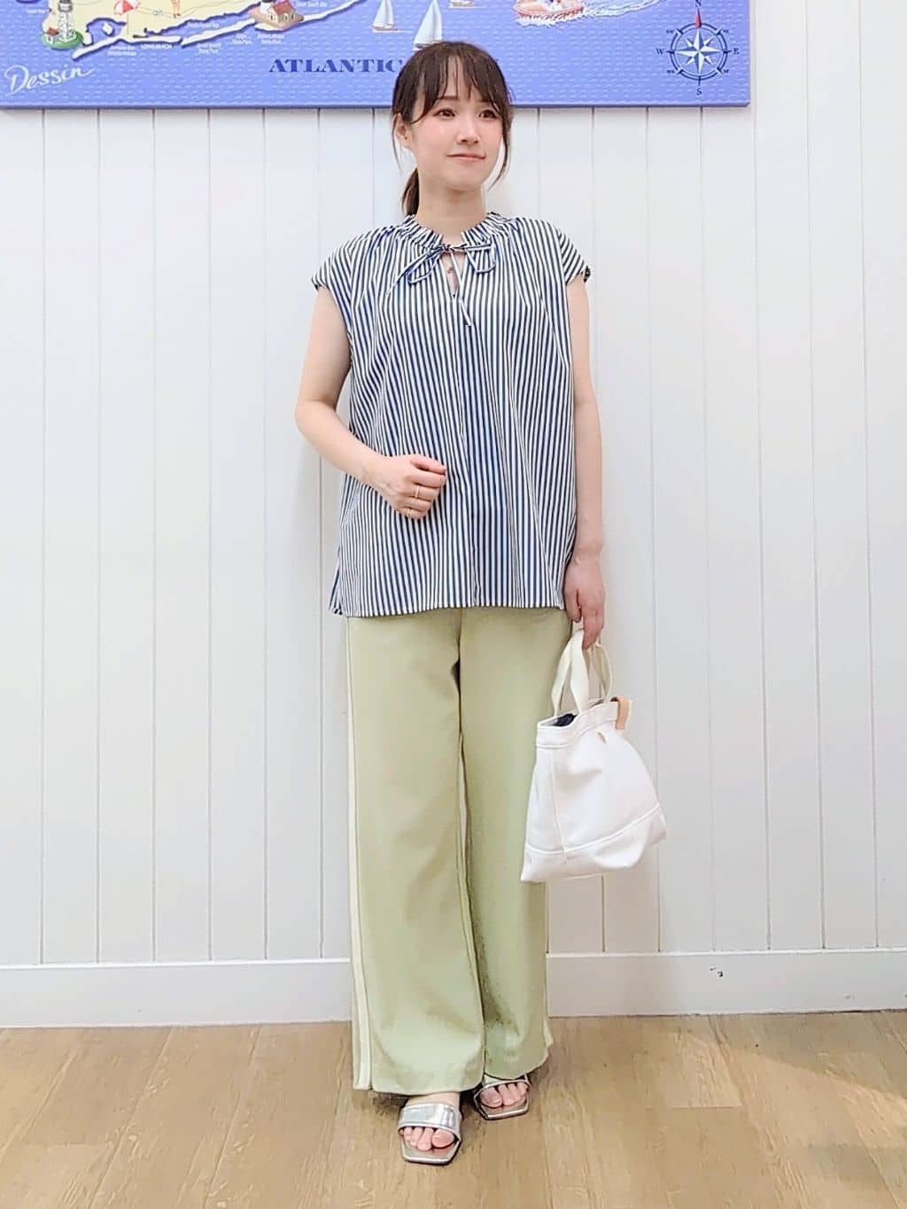 itoさんの「Dessin｜【UVカット/洗える】2WAY五分袖カーディガン」を使ったコーディネート