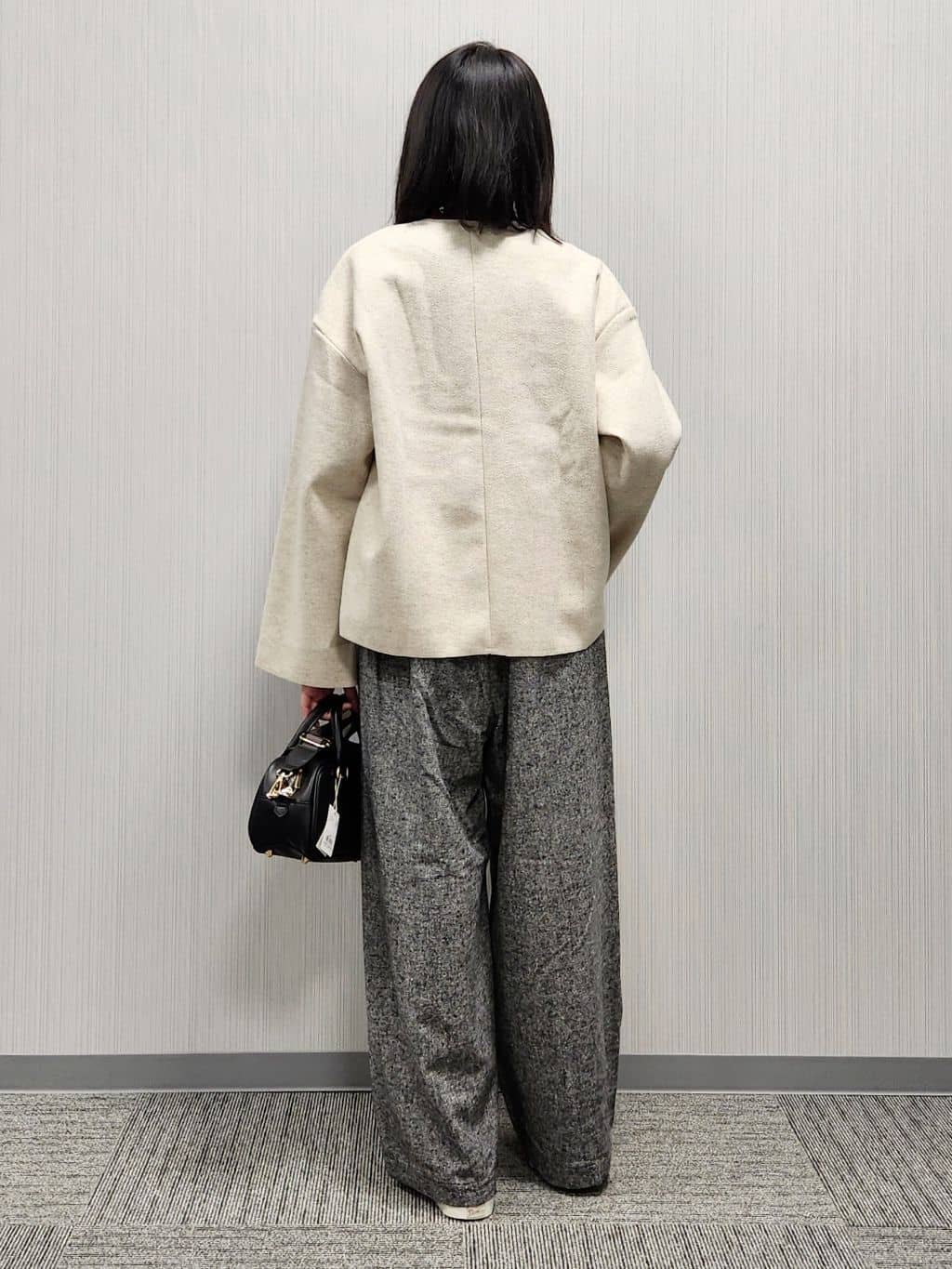 naraさんの「Dessin｜【洗える】リブタートルネックニット」を使ったコーディネート