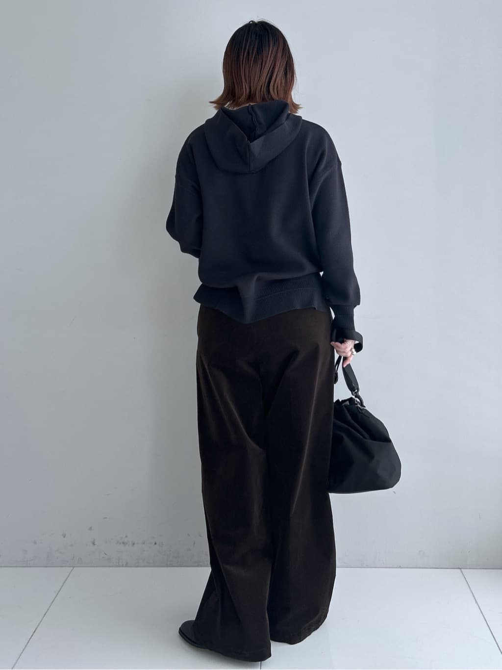 Hirokaさんの「Dessin｜【洗える／体型カバー】ちょうどいいニットパーカ」を使ったコーディネート