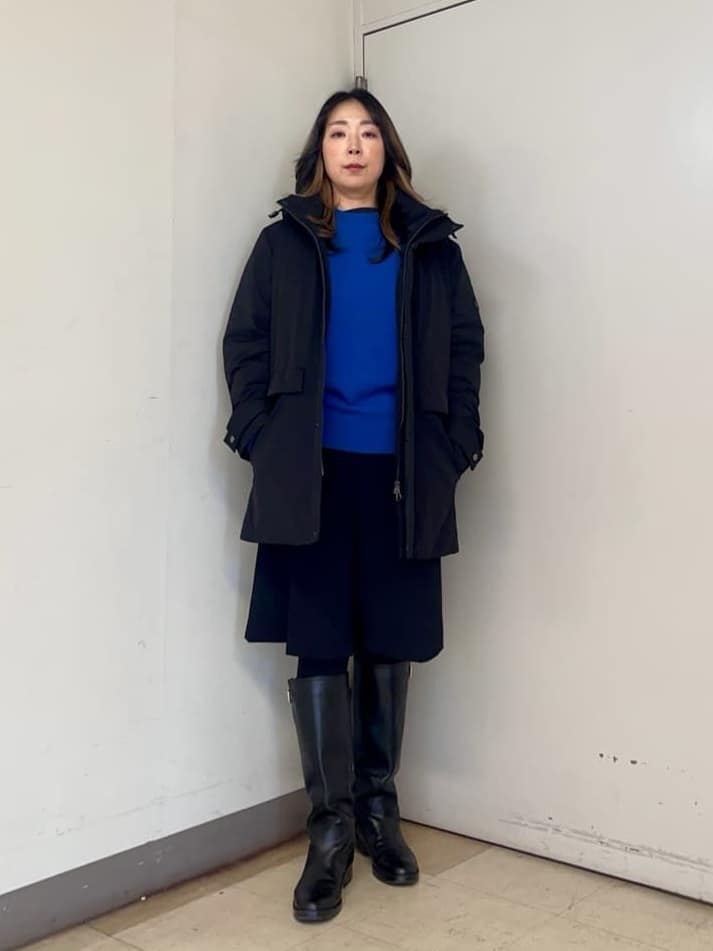 iwさんの「TAKEO KIKUCHI｜【None Of Stress】ストレッチ ダウンブルゾン」を使ったコーディネート