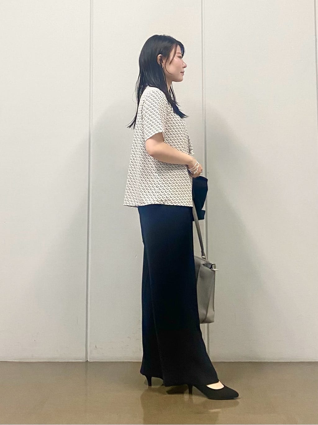 misakiさんの「INDIVI｜【着る日傘／遮熱／UVケア】ダブルジャケット」を使ったコーディネート