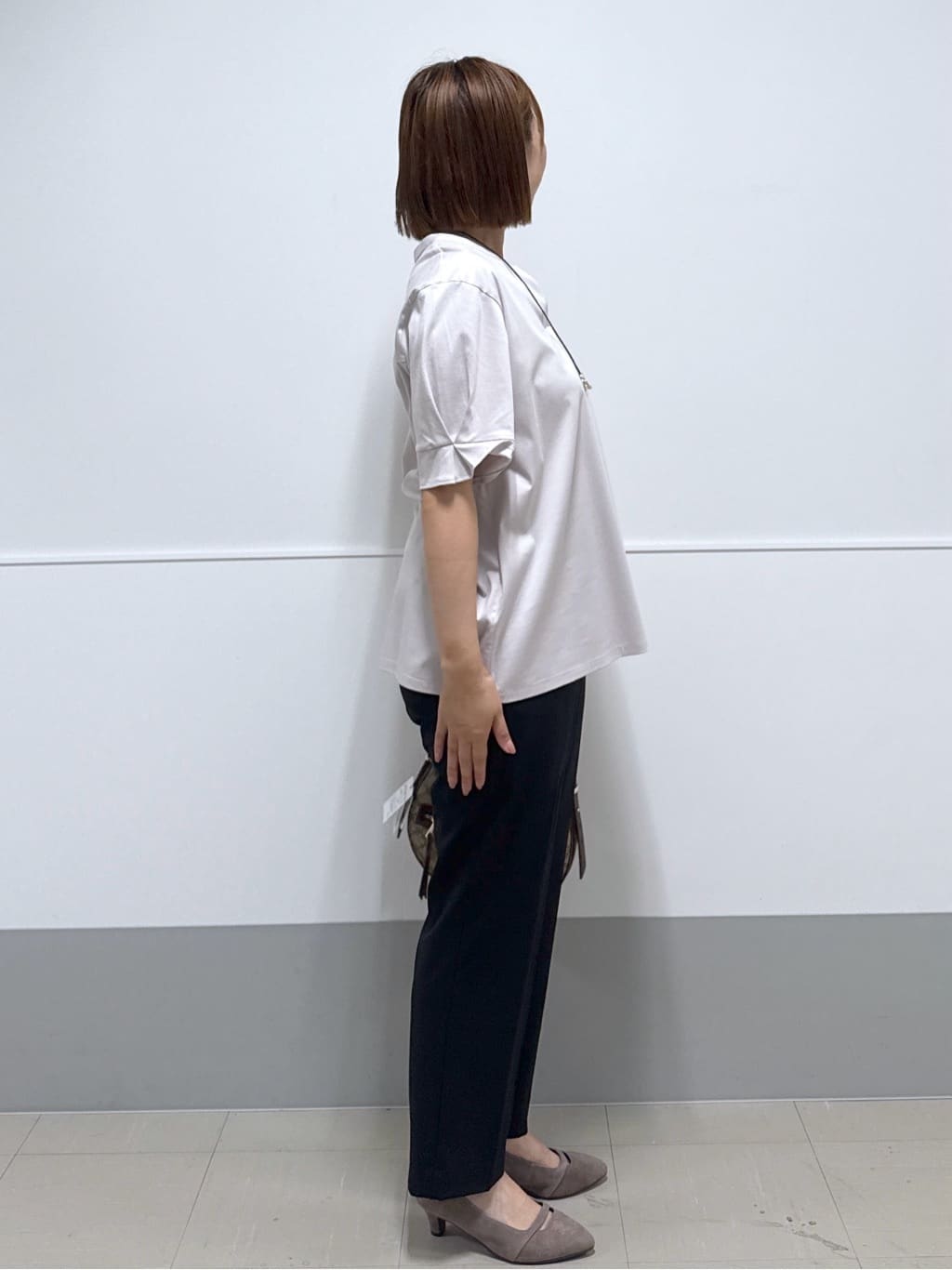 amiさんの「Reflect｜【私のパンツ／手洗い可】ベーシックテーパードパンツ」を使ったコーディネート