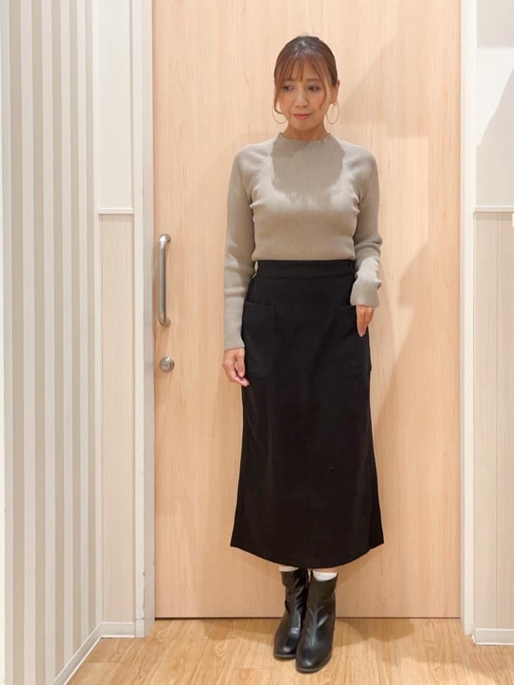 natsumiさんの「SHOO･LA･RUE｜ストレッチブーツ」を使ったコーディネート