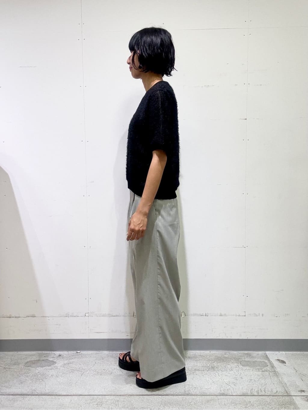 naoさんの「INDIVI｜ヘアリージャカードトップス」を使ったコーディネート