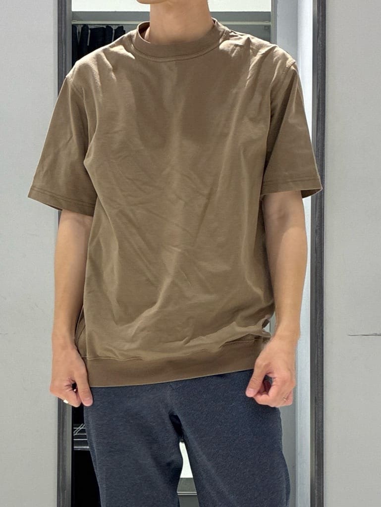 わいずみさんの「TAKEO KIKUCHI｜ハットモチーフ ジャカード ストライプ シャツ」を使ったコーディネート