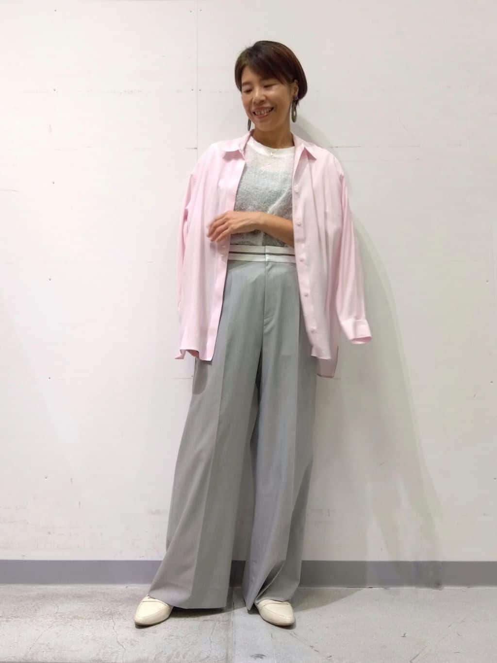 Kさんの「INDIVI｜ヘアリージャカードトップス」を使ったコーディネート