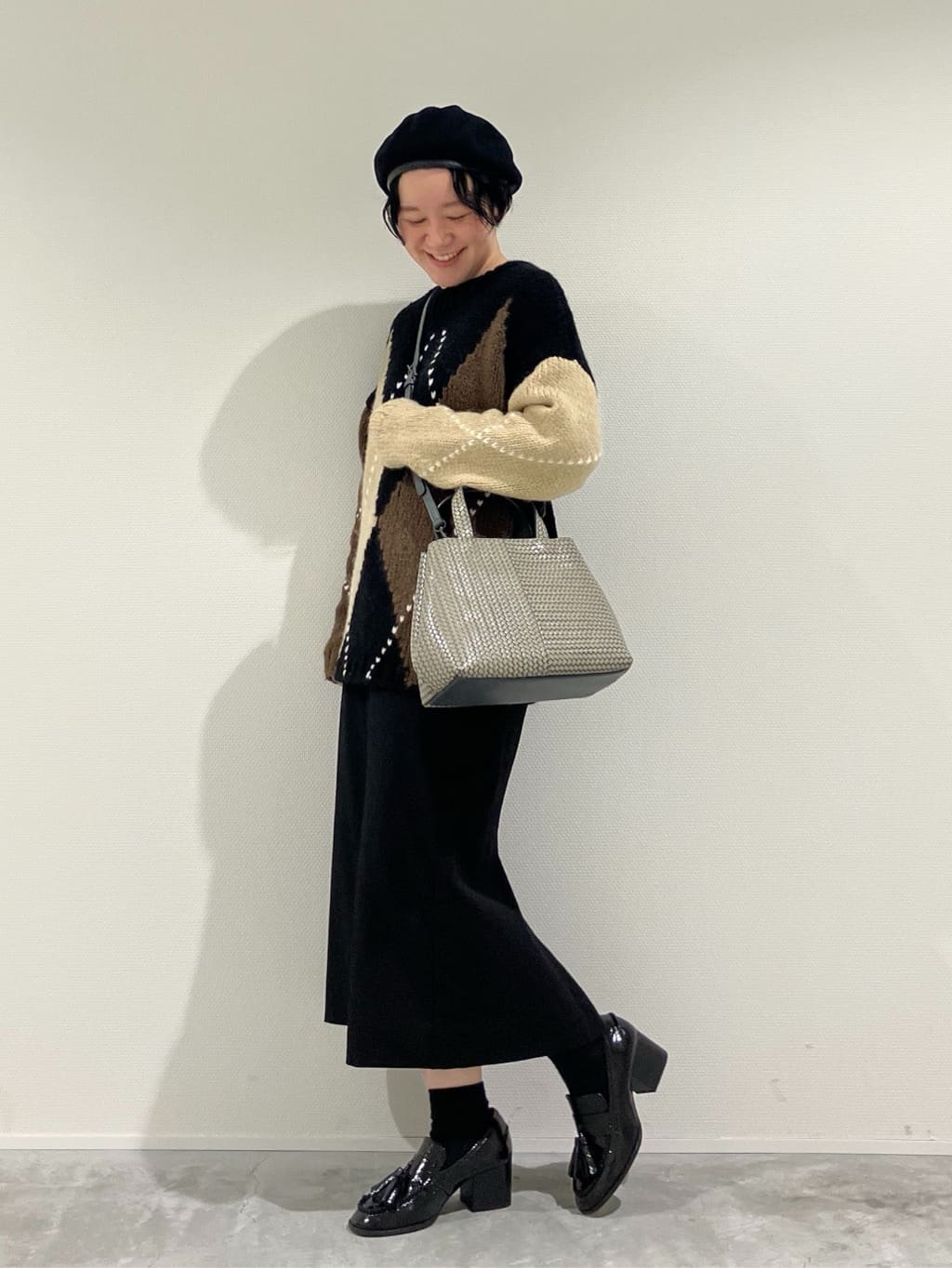 Cさんの「HIROKO HAYASHI｜OTTICA（オッティカ）2wayショルダーバッグ」を使ったコーディネート